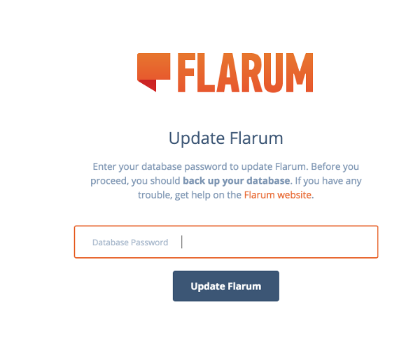 flarum-update